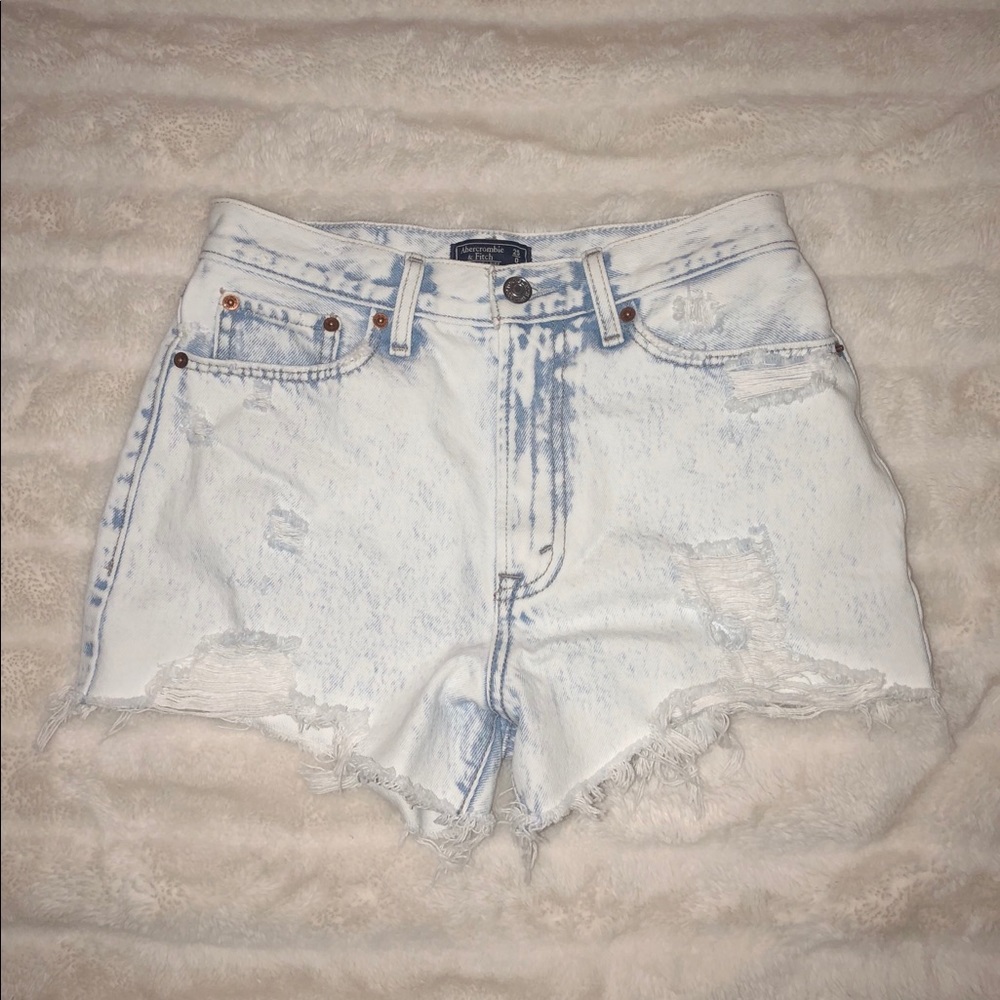 NWOT Abercrombie & Fitch Acid High Rise Shorts!!